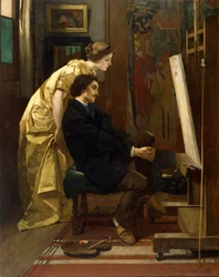 Il pittore e il suo modello